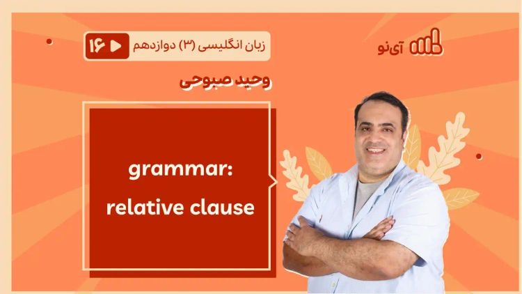 grammar: relative clause